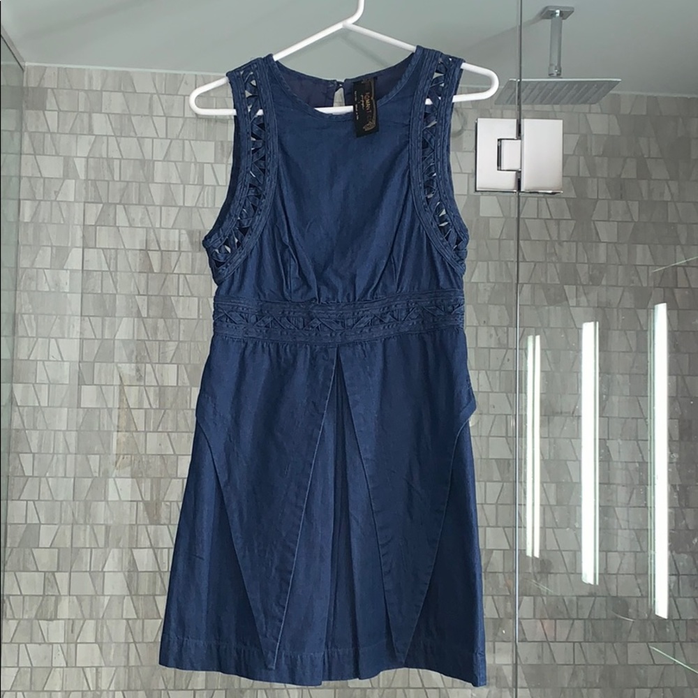 Free people denim dress